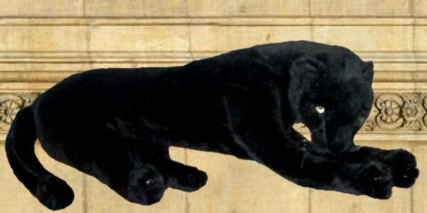 Large stuffed outlet panther