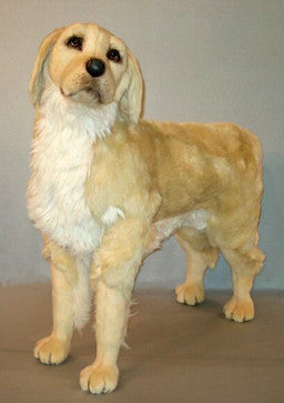 Life size dog stuffed animal hot sale