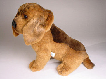 Copper Bloodhound Luxury Plush Stuffed Dog – Big Furry Friends