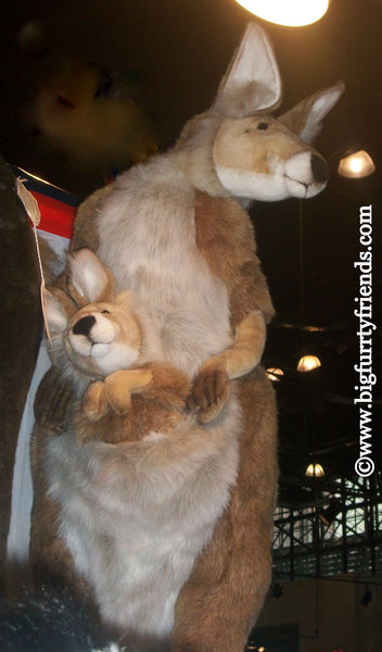"Sydney" Kangaroo and Joey