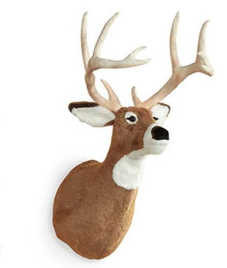 "Aurora" White Tail Deer Wall Mount