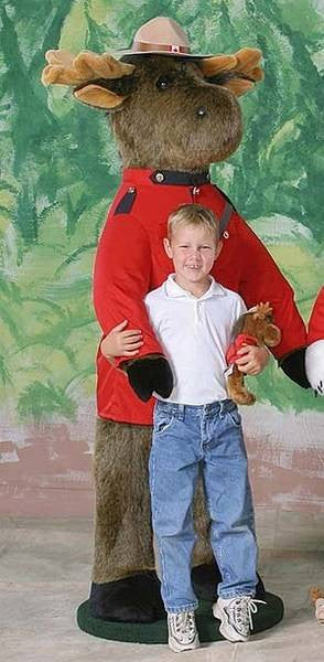 "Dale" Moose in RCMP Uniform