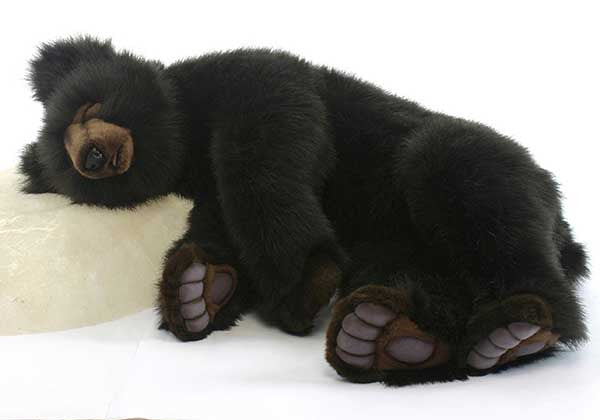 "Snuggles" Sleeping Brown Bear