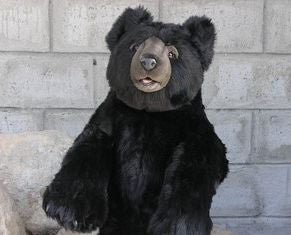 "Bramble" Black Honey Bear
