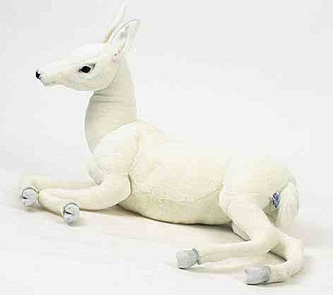 "Pixie" White Reindeer Fawn