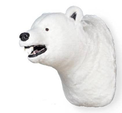 "Fairbanks" Polar Bear Wall Mount